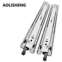 Glissières de tiroir robustes AOLISHENG à extension complète avec roulement à billes pour stockage industriel, cuisine, camping-car, salle de sport, extérieur, salle à manger, 68 kg