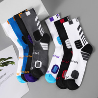 Vente en gros de chaussettes de basket-ball en vrac, chaussettes de basket-ball personnalisées Hyper Elite