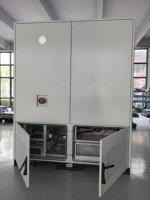 Système d'énergie solaire BESS à refroidissement par air de 522 kWh, IP54, avec batterie LiFePO4 et EMS pour l'intégration solaire, armoire tout-en-un, hors réseau/sur réseau