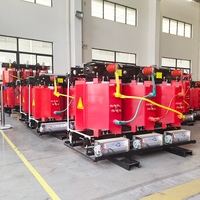 JZP transformator tipe kering Resin cor tembaga SCB, tiga fase tahan ledakan kebisingan rendah 2500kVA 10/0.4kV untuk