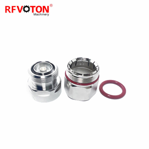 Nickel mạ nối đồng trục 7/16 DIN nữ kẹp cho 7/8 AVA5-50FX Cáp - Product Image 5