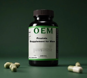 OEM Male Prostate Supplement <strong>Natural</strong> Male Prostate Relief <strong>Extract</strong> of Ganoderma Lucidum and <strong>Saw</strong> <strong>Palmetto</strong> Health Supplement - Product Image 2