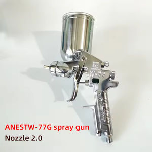 Pistola pulverizadora de pintura de pequeño calibre <span class=keywords><strong>V3</strong></span> Pistola pulverizadora neumática Artes y manualidades Pulverización 0,5/0,8 Calibre Interior automotriz - Product Image 2