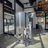 ZHENWAY professionnel personnalisé en acier inoxydable 304 mélangeur industriel Bearian portant qualité automatique 5300-1000 kg/h mélange en plastique