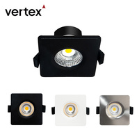 Spot LED encastré moderne en fer IP65 5W 6W 8W, projecteur de plafond, éclairage mural réglable