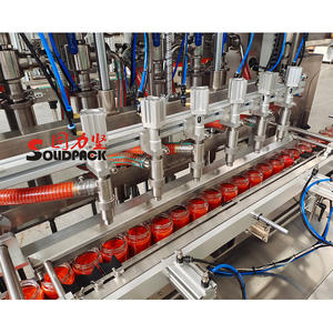 Solidpack mermelada de <span class=keywords><strong>salsa</strong></span> tarros de chile maquina de retractable fill de alta densidad - Product Image 4