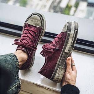 Nouvelles chaussures de skate en toile à plateforme pour hommes 2026 |   Chaussures décontractées vintage respirantes pour l'été - Product Image 4