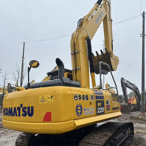 Excavadora Usada Komatsu PC220 220-8 de Segunda Mano, Excavadora Hidráulica de Orugas Grande de 22 Toneladas, PC200 210 240 - Product Image 1