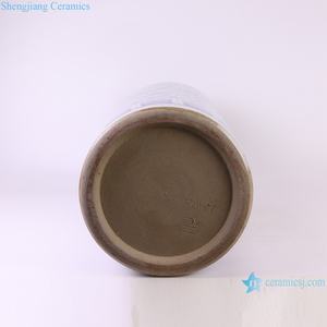 RXAZ01 Jingdezhen <span class=keywords><strong>portaombrelli</strong></span> in porcellana con motivo a loto ad incastro <span class=keywords><strong>blu</strong></span> e bianco - Product Image 4