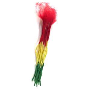 Extensions de <span class=keywords><strong>dreadlocks</strong></span> en cheveux humains faites à la main, effet ombré |   Extensions de cheveux 100% Remy, Locs moyennes pour femmes et hommes - Product Image 5