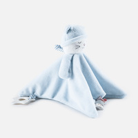 Nouvelle couverture de sécurité en peluche pour bébé avec jouet animal, couverture en peluche pour bébé avec jouets