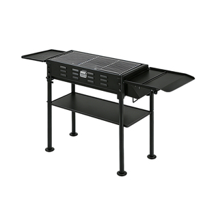 Griglia a Carbone Portatile Pieghevole Pinniu <span class=keywords><strong>con</strong></span> Prese d'Aria Regolabili per Campeggio, Picnic e <span class=keywords><strong>Barbecue</strong></span> all'Aperto - Product Image 6