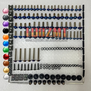 Kit de tornillos de carenado de acero inoxidable para HONDA <span class=keywords><strong>CBR</strong></span> 125R <span class=keywords><strong>125</strong></span> <span class=keywords><strong>R</strong></span> CBR125R <span class=keywords><strong>CBR</strong></span>-125R 07 08 09 10 2007 2008 <span class=keywords><strong>2009</strong></span> 2010, tuercas de carrocería - Product Image 1