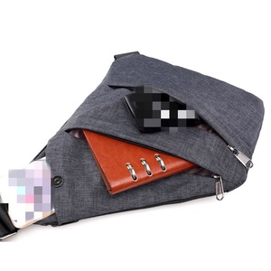 Sac à dos de voyage, sac bandoulière personnel antivol, sac de sport, portefeuille de course, sac de loisirs multifonctionnel anti-éclaboussures - Product Image 2
