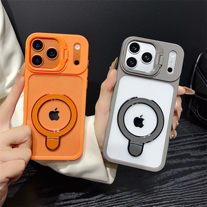 Coques de téléphone magnétiques Lichicase avec support métallique pour iPhone 17, 17 Pro, 17 Pro Max, 17 Air – Étui transparent - Product Image 6