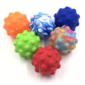 Pelota Antiestrés de Silicona 3D con Burbujas para Adultos, Juguete Sensorial Suave para Relajación - Product Image 1