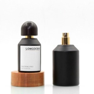 Empty 50ML Frosted Glass <b>Perfume</b> <b>Bottles</b> with Pump Sprayer 30ML 100ML Black <b>Perfume</b> <b>Bottle</b> Crimp Sealing with Packaged Box - Product Image 3