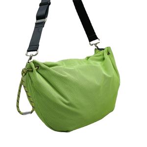 Venta caliente OEM Malla de poliéster amarillo Correa de hombro larga PP CORD Peso ligero Mujeres cruzadas Hobo bolsas - Product Image 3