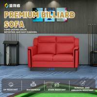 Banc de Spectateur de Billard S9 Grand Luxe Surélevé 2 Places – Écologique, Durable, Étanche, Commercial et Confortable