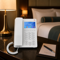 Teléfono IP Grandstream GHP630W para Hotel con WiFi 6, 2 SIP, Pantalla LCD a Color de 3.5'', 6 Teclas Programables, 10 Marcaciones Rápidas, Voz HD Opus, 802.11ax, GDMS, VoIP