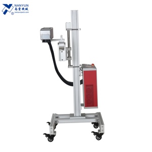 NF3808 30Wファイバーレーザーマーキング機ロゴバーコードQRコード価格日付プリンターポーチ生産ライン包装機用 - Product Image 3