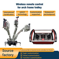 Télécommande sans fil OEM à 6 joysticks pour plateforme de travail aérienne, livraison rapide, prix usine, garantie 2 ans, Chine Hubei