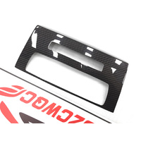 Accessoires intérieurs de voiture, garniture décorative en fibre de carbone véritable pour BMW Série 3 E92 M3 2005-2013, compatible avec les voitures à conduite à gauche