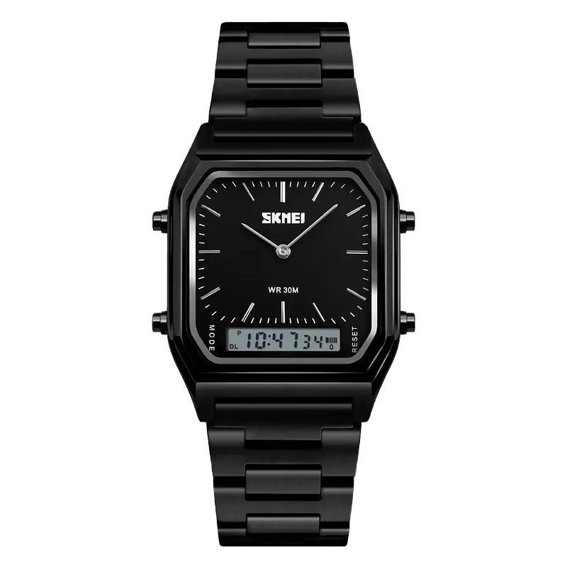 Relógio masculino simples elegante retro multifuncional high-end relógio de quartzo