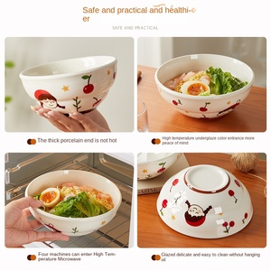 Nuevo Tazón de Sopa de Cerámica de 7 Pulgadas 2025, Color Subesmaltado, de Alto Valor Estético, para Uso Doméstico y Comercial en Restaurantes, Venta al por Mayor - Product Image 4