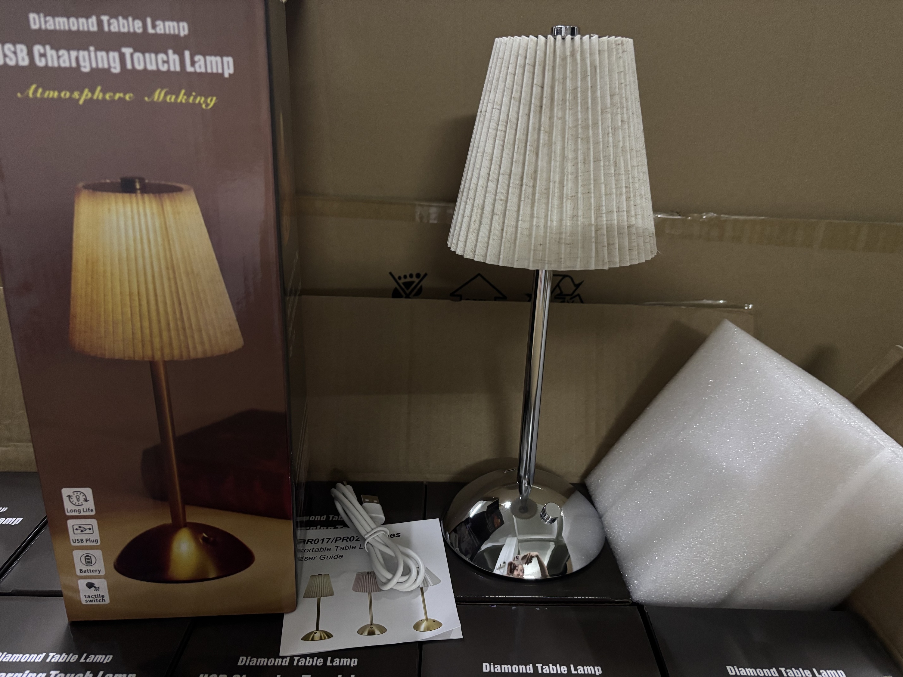 Beige lino dorato