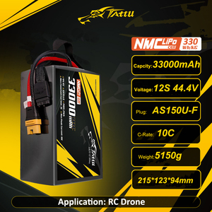Batería de estado semisólido Tattu de 25000mAh-76000mAh 10C 22.2V 44.4V 51.8V 6S 12S 14S de alto voltaje y gran capacidad con protección IP - Product Image 5
