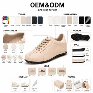 OEM ODM Custom Logo Mens Womens Retro German <strong>Army</strong> Trainer Shoes Suede Leather Casual Sneakers Gum Sole Vintage Classic Flat Shoe - Product Image 4