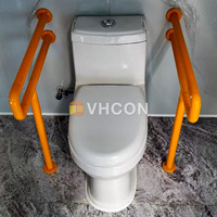 Toilettes portables démontables et accessibles pour personnes à mobilité réduite, cabine publique préfabriquée extérieure