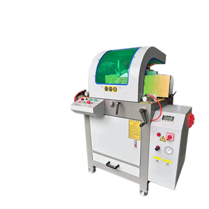 Scie à découper à tête unique pour le traitement des profilés de fenêtres et de portes en aluminium, à tout angle - Product Image 2