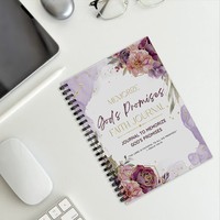Journal de prière A5, reliure portable, compagnon spirituel, design compact pour écrire des prières et des actes de gratitude