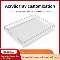 Acrylique transparent personnalisé avec différentes formes et impression de logo, fabriqué en Chine (JIA)