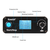 Nouveau testeur d'injecteurs diesel multifonction Kw608 110V, testeur d'injecteurs piézoélectriques, testeur d'injecteurs USB