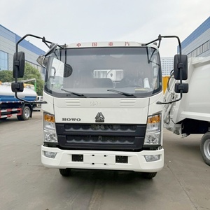 Camion compacteur de déchets hydraulique mobile Sinotruk HOWO 4x2 7m3 8m3 - Product Image 2
