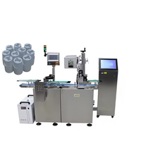 Machine de codage laser DataMatrix Jermuk GS1 pour casquettes médicales avec système d'inspection visuelle pour l'acquisition de données et le tri automatique