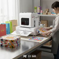 Nouvelle imprimante numérique jet d'encre monocouche DZ 400 2026 avec tête d'impression HP A4 pour sacs en papier, sacs non tissés, boîtes à pizza et serviettes