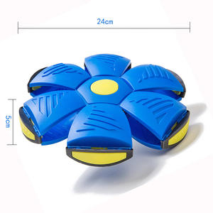 Bola Terbang LED untuk Anjing, Mainan Kunyah Anjing, Bola UFO Ajaib dengan Lampu LED, Produk Baru 2026 - Product Image 6