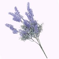 Tanaman Hias Rumput Plastik Buatan Tangan Lavender Bunga Buatan Buket Dekorasi Rumah & Taman Tanaman Hijau Buatan