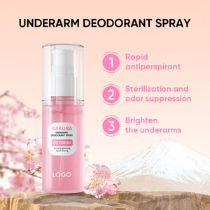 Oem Spray <span class=keywords><strong>Aisselles</strong></span> Éclaircissant Séchage Rapide Efficace <span class=keywords><strong>Anti</strong></span> Transpirant Sakura Fragrance Mist Déodorant Parfum Spray Pour Le Corps - Product Image 4