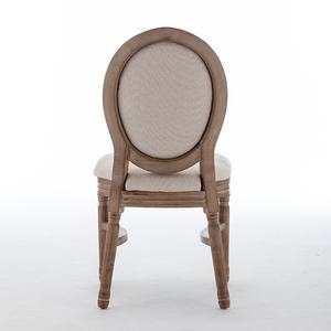 كرسي <span class=keywords><strong>Louis</strong></span> مسند ظهر عصري من الخشب الصلب في القرون الوسطى ، كرسي ريفي غير رسمي في الولايات المتحدة الاسكندنافية - Product Image 2