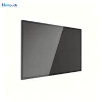 Moniteur interactif LCD tactile Android 27 32 43 55 65 pouces, résolution 2K 4K, interface USB DVI, nouveau, fabrication OEM, montage mural