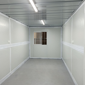 Casa Container Pieghevole Prefabbricata Modulare in Pannelli Sandwich d'Acciaio, Facile da Assemblare, 20 Piedi, Mobile, Impermeabile, Versione Standard <span class=keywords><strong>X</strong></span>, per <span class=keywords><strong>Hotel</strong></span> - Product Image 3