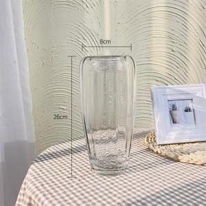 Modern Light Luxury Transparent Glass <b>Vases</b> - Product Image 5