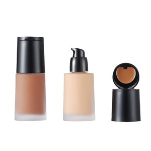 Base de Maquillaje Líquida Impermeable de Marca Privada, Acabado Natural, Control de Grasa, Tono de Piel Oscuro <span class=keywords><strong>para</strong></span> Todo Tipo de Piel - Product Image 1