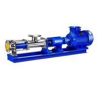 Pompe à vis simple série G, pompe à eaux usées, pompe à cavité progressive de qualité alimentaire