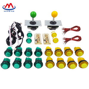 Kit Arcade DIY 30 Cartouches Bouton Interrupteur Accessoires Console <span class=keywords><strong>de</strong></span> Jeu Carte USB Circuit Imprimé Petite Carte Puce Joystick - Product Image 3